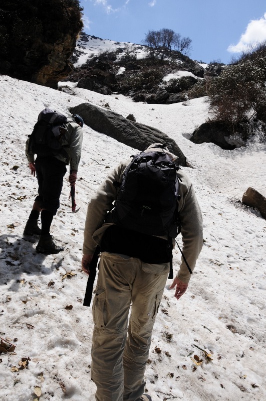 On se croirait en train de faire de l'alpinisme