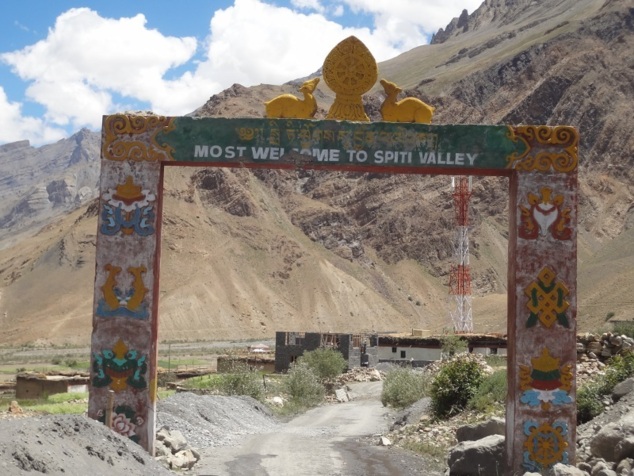 L'entrée de la vallée de la SPITI tant attendue L'entrée de la vallée de la SPITI tant attendue