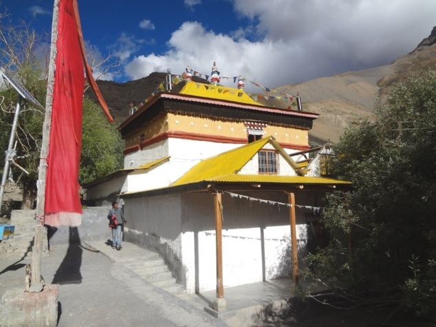 Monastère de Lhalung (Ecole des Gelugpa ou "Bonnets jaunes")