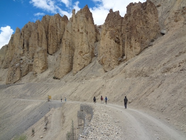 Fin du parcours à pieds Fin du parcours à pieds