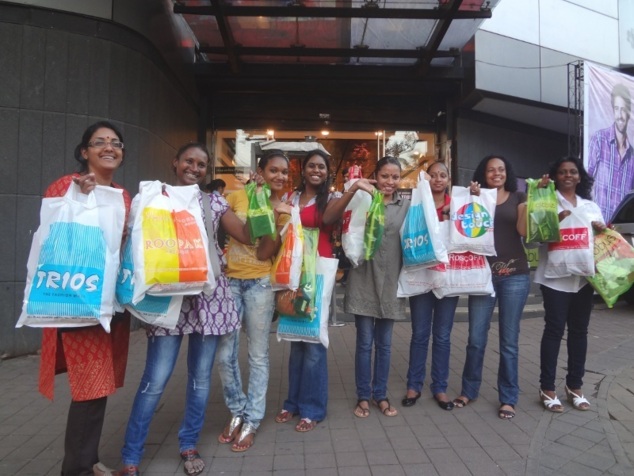 Mumbai, paradis du shopping ... les sourires en attestent