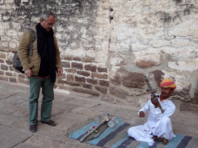 Rencontre avec un musicien.