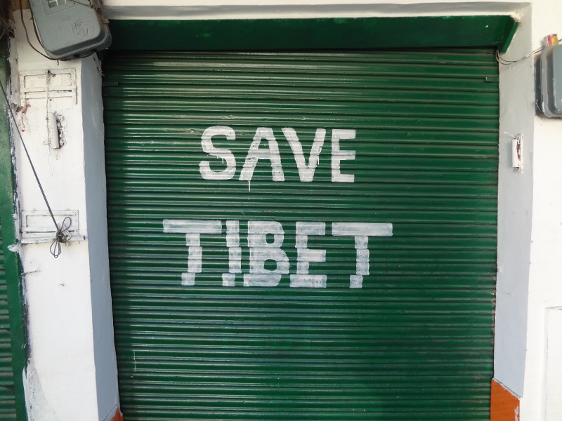 Slogan pour sauver le Tibet libre